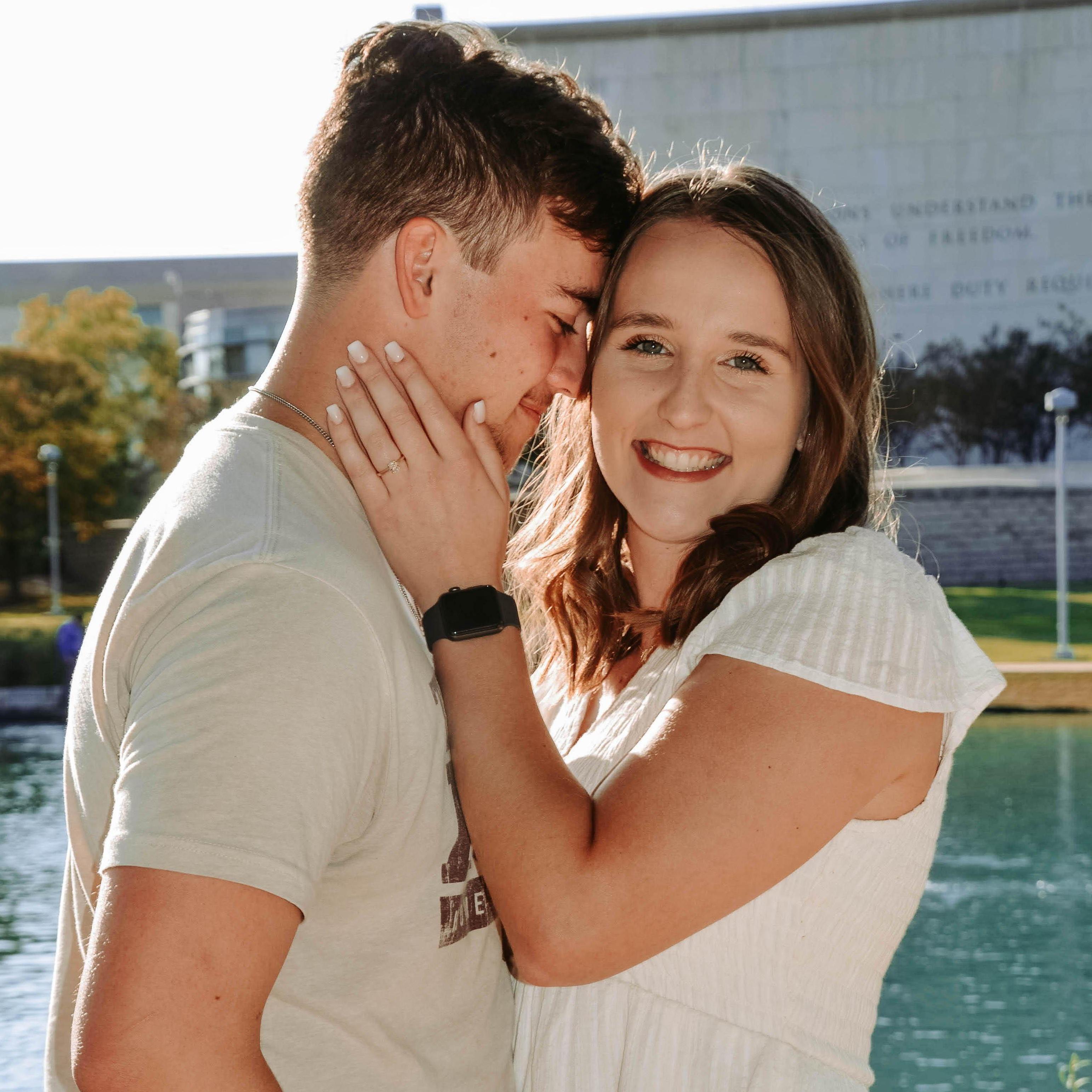 NOVEMBER 5, 2022 - The Yes Day! 
We took engagement pictures right after the proposal!