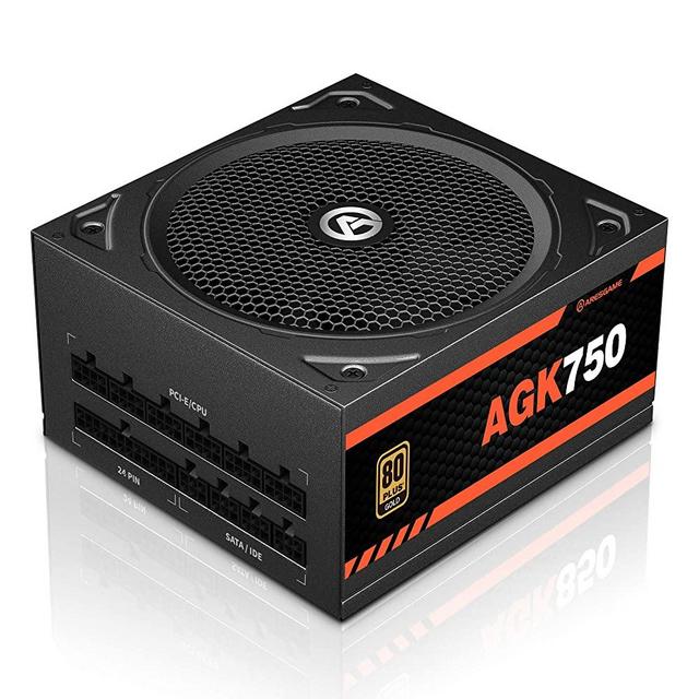 ARESGAME 750W Power Supply Fully Modular 80+ Gold PSU (AGK750)
