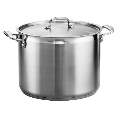 GreenPan Rio 6qt Covered Stock Pot with Strainer - Black 6 qt