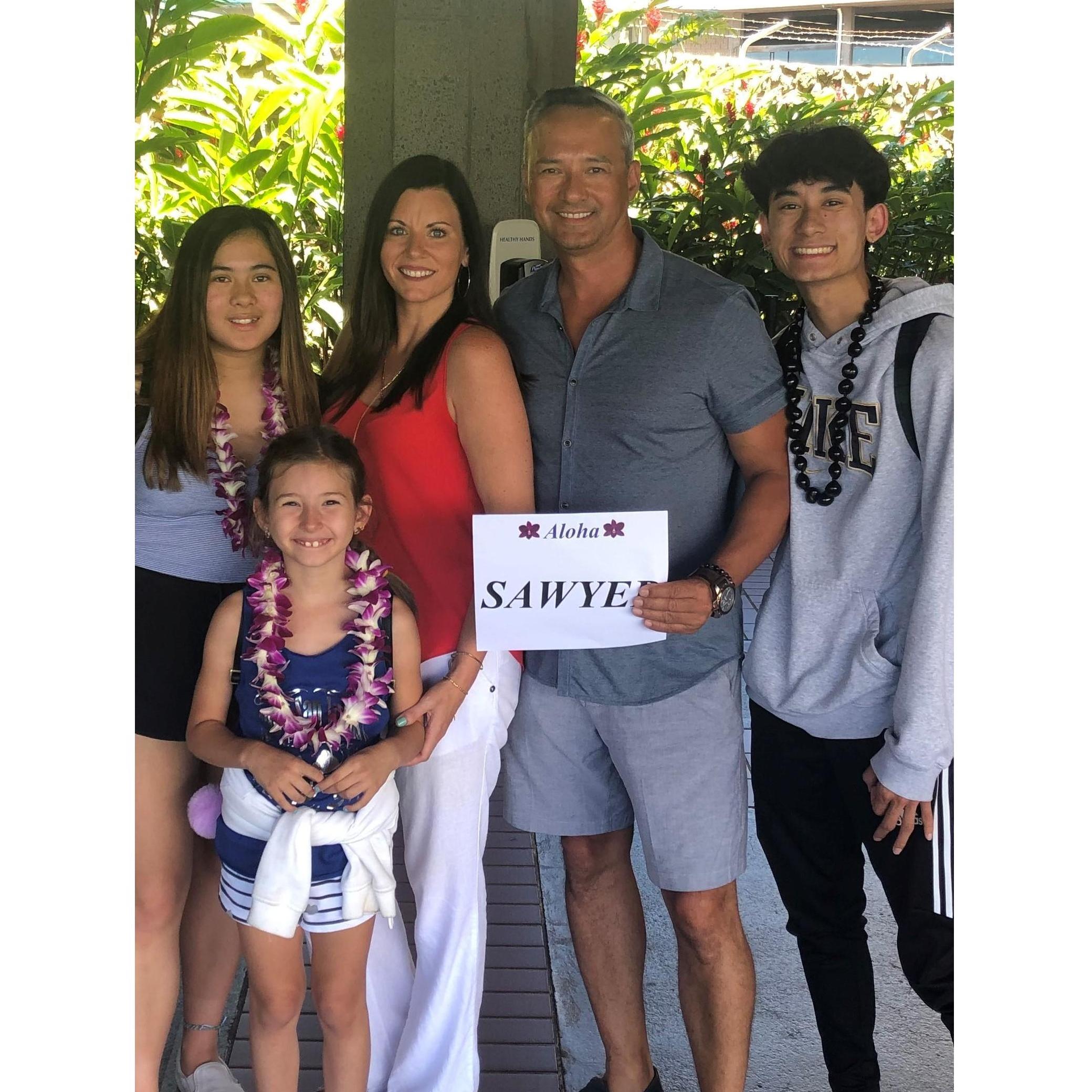 Our 2019 family trip to Hawaii.