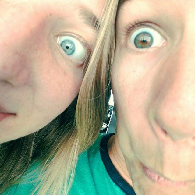Our eyeballs.