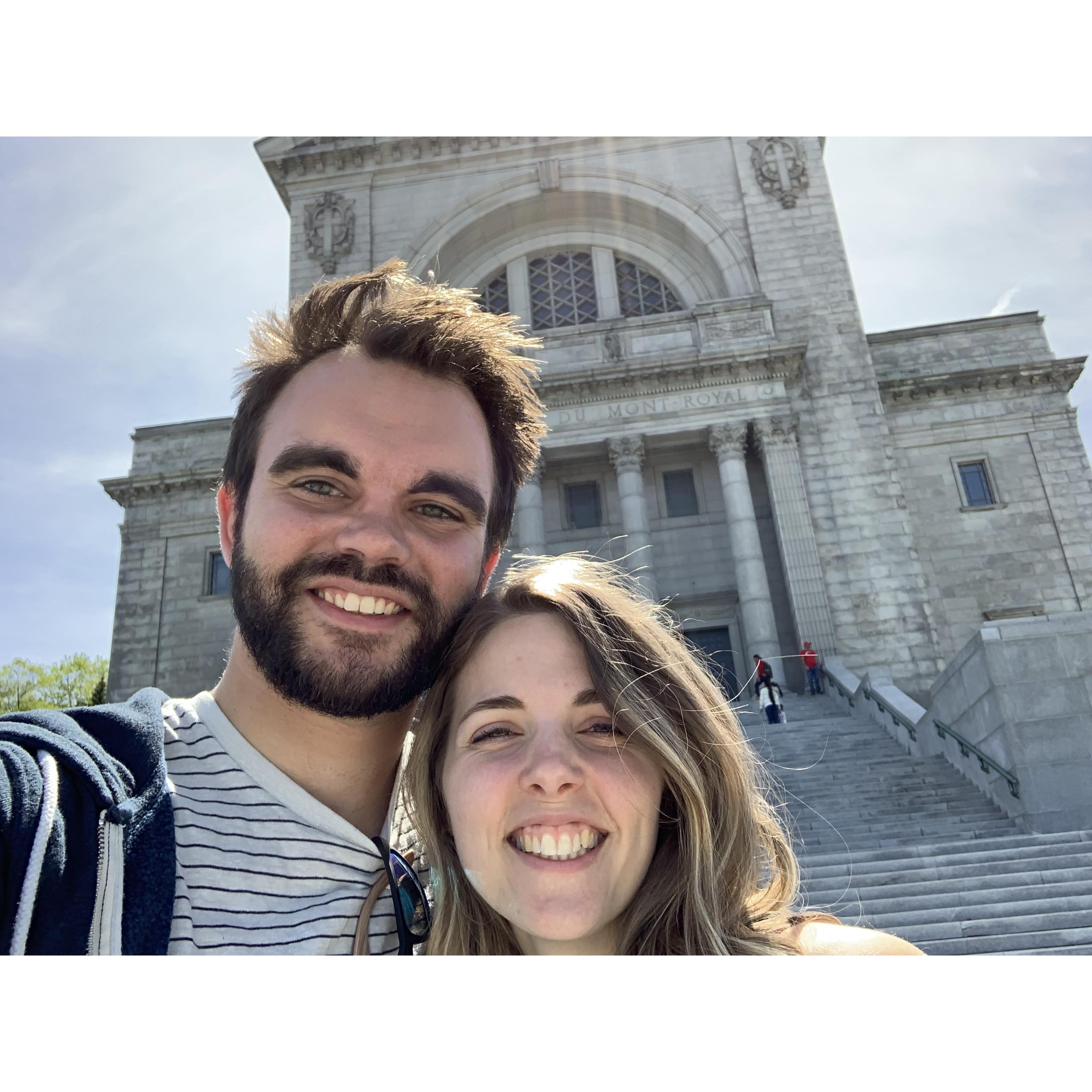 June 2019--First photo as a dating couple, and our favorite one to date.