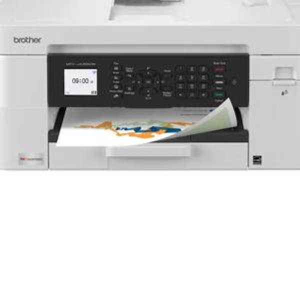 Brother - INKvestment 4355 Wireless All-in-One Inkjet Printer with 1.8” Color Display (MFC-J4355DW), Great for Small Offices - White