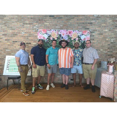 Dennis along side a few of his groomsmen! Max, Bobby, Chris, Tony & Dave