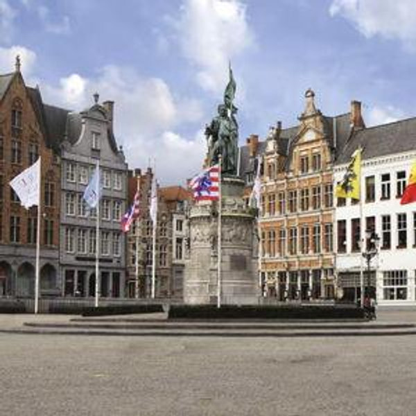 Biking in Brussels, Belgium