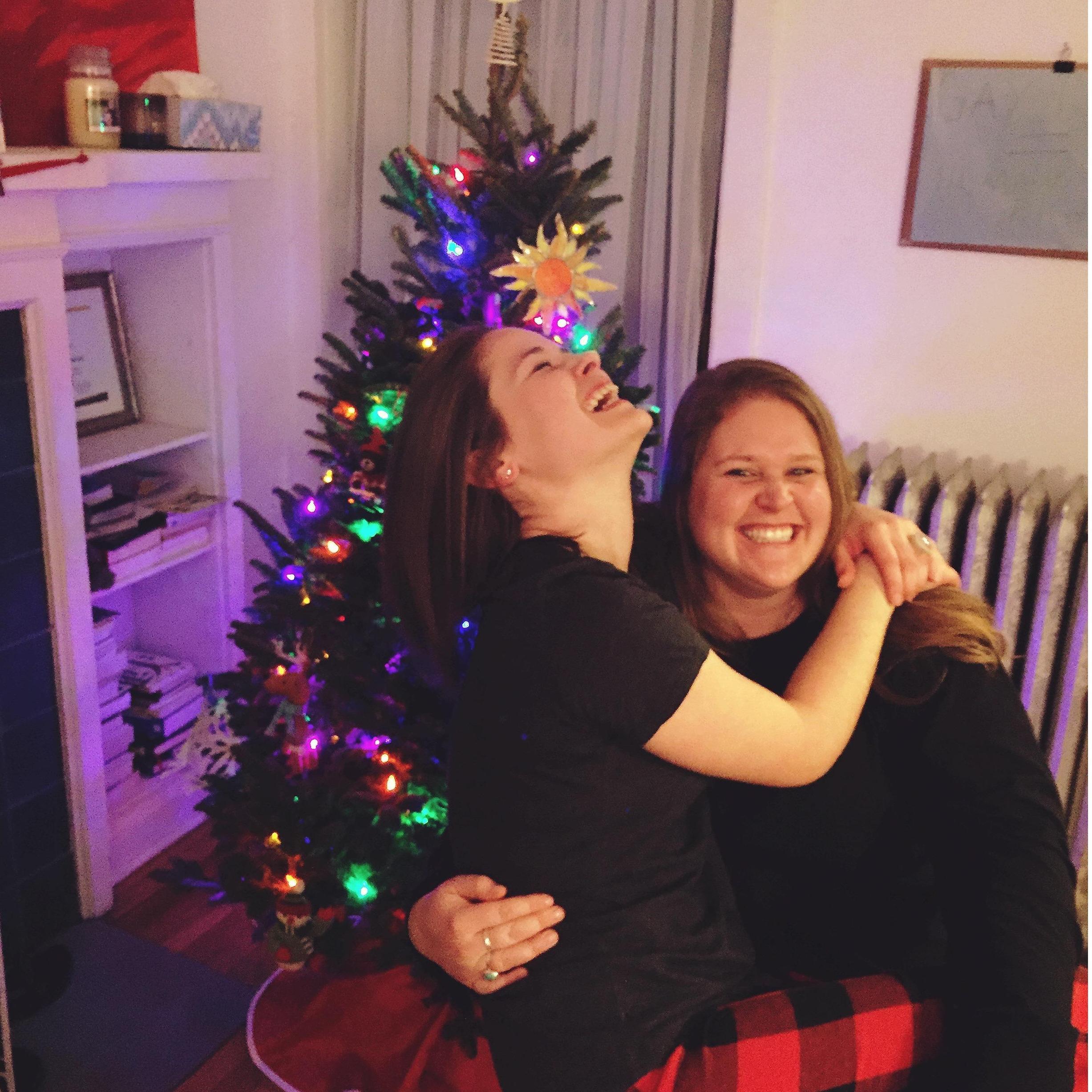 Matching PJ photo shoot! And this was before we were even dating! Psh. We were destined for this.