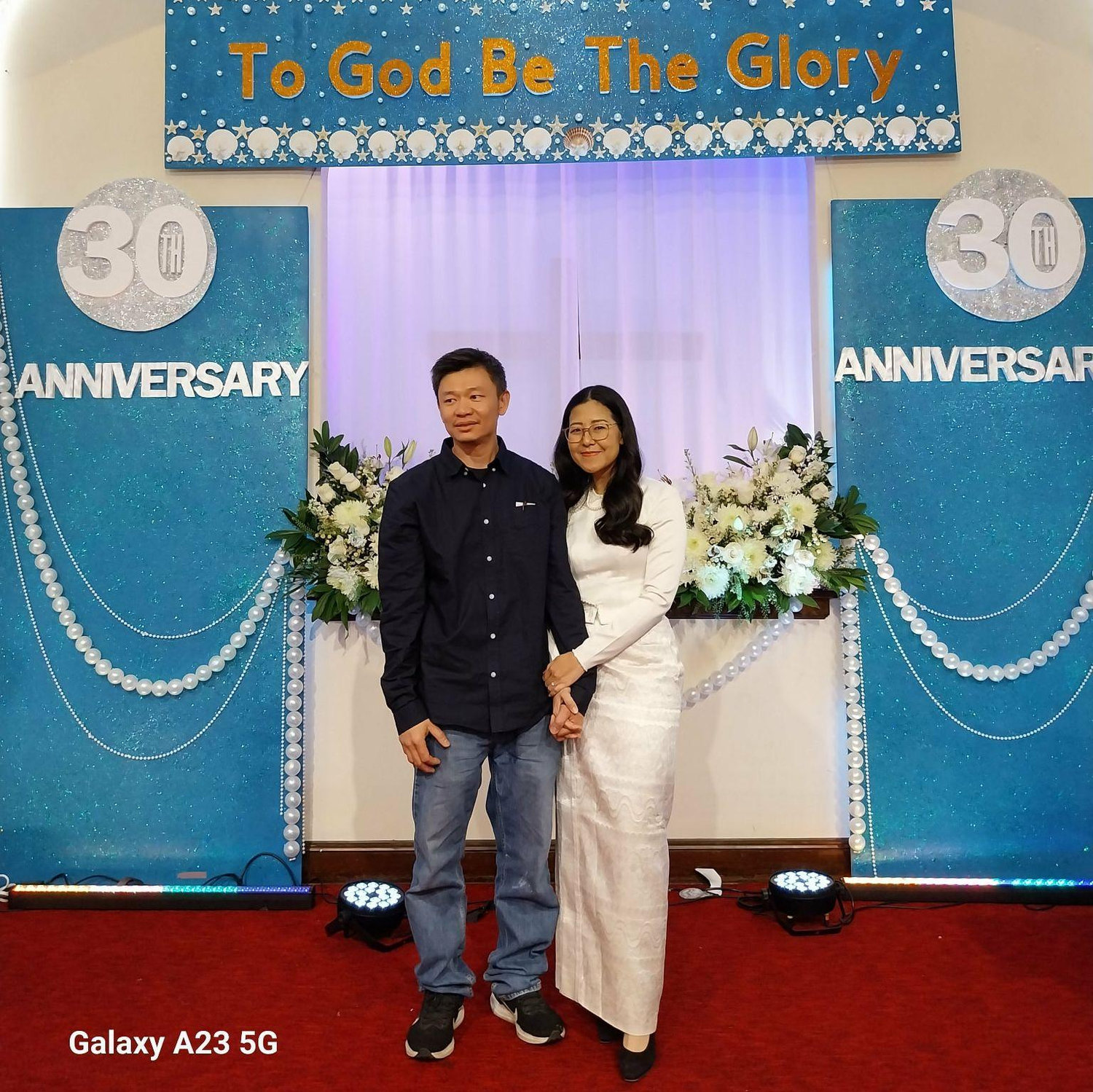 Grateful to serve at the Churchβs Pearl Anniversary. To God be the glory!