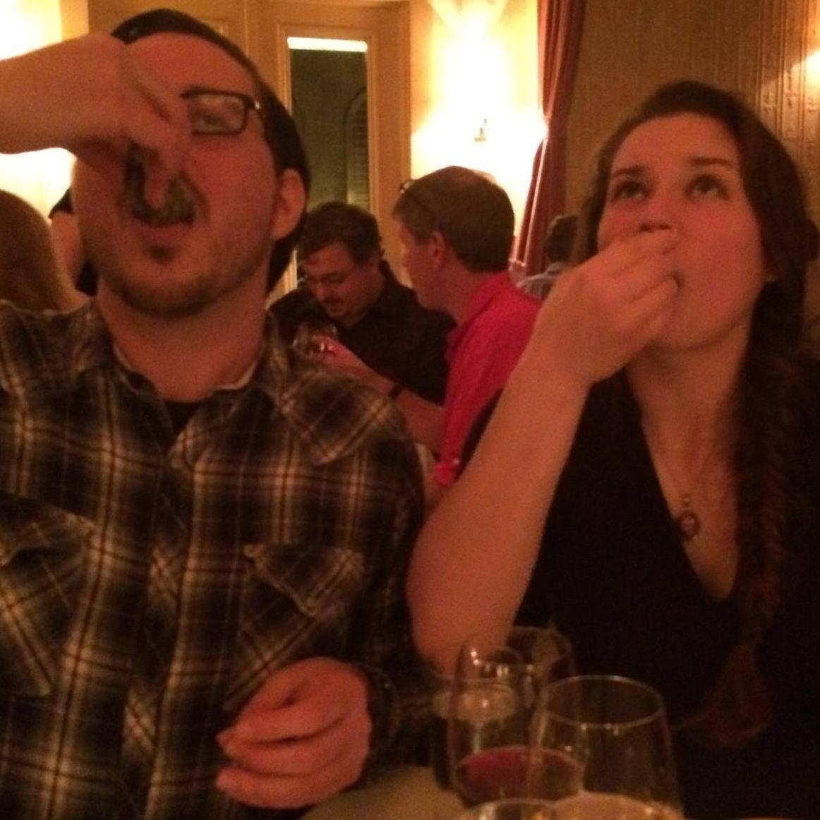Bougie oysters at La Petit Grocery - New Orleans, 2014