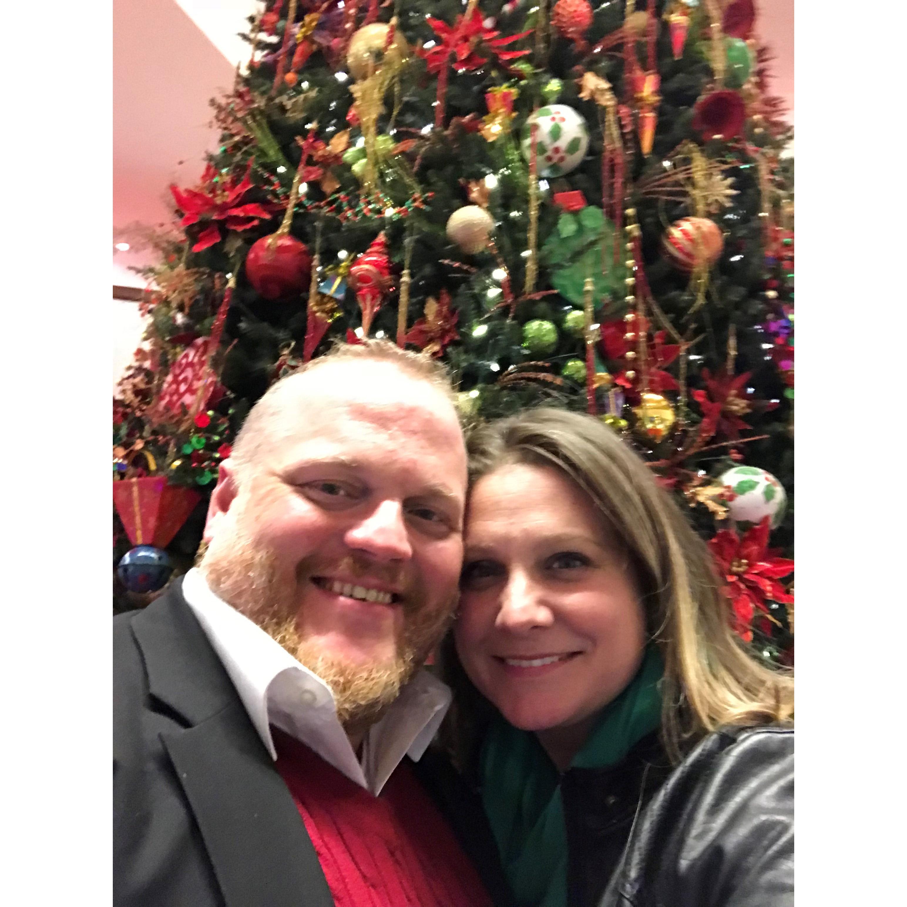 December 2017 - Our second annual trip to "A Christmas Carol."