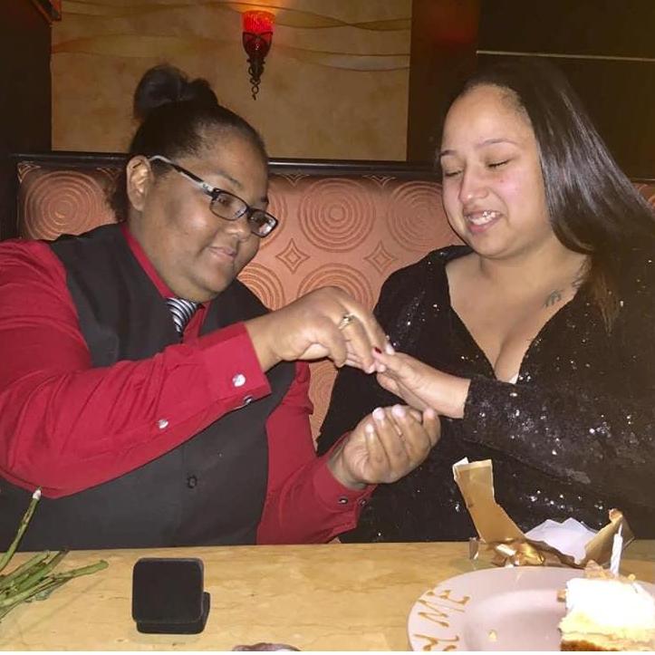 She said Yes!