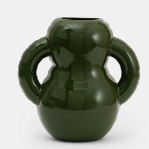 Vase 'OSCAR' Gloss - Moss