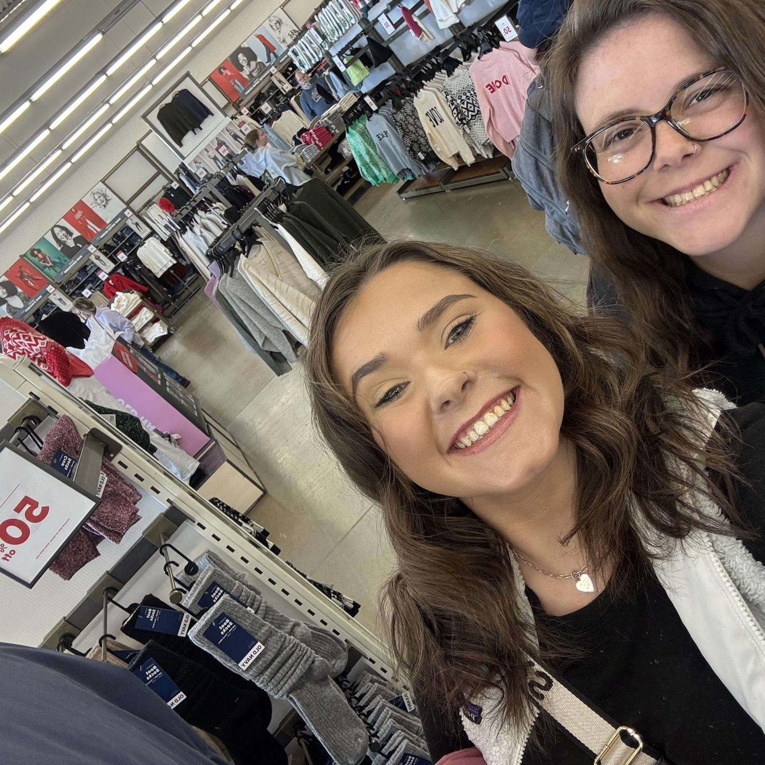 November 2024: Black Friday fun!! One of us is a shopper, and the other one hates it. We will let you guess who is who ;)