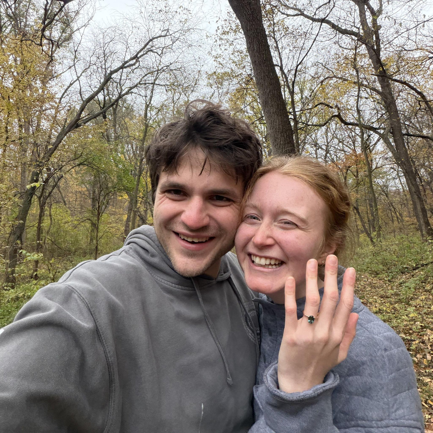 right after Jacen proposed!