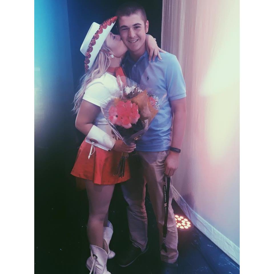 In high school Tiffany was on the Marcus Drill (dance) team!