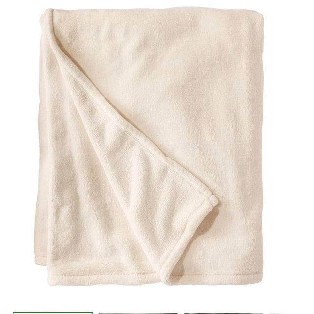 Wicked Plush Throw- Antique White