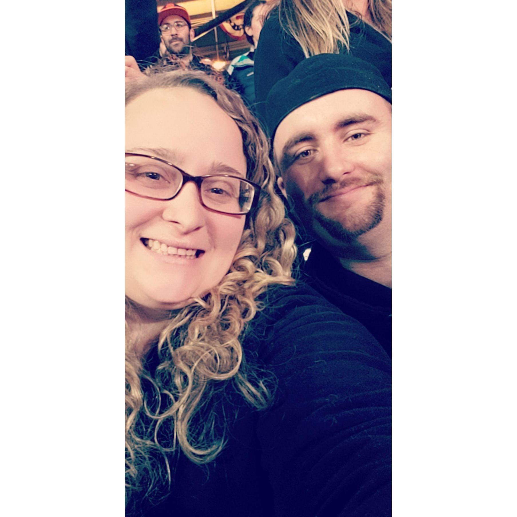 Fun at the Giant's game!