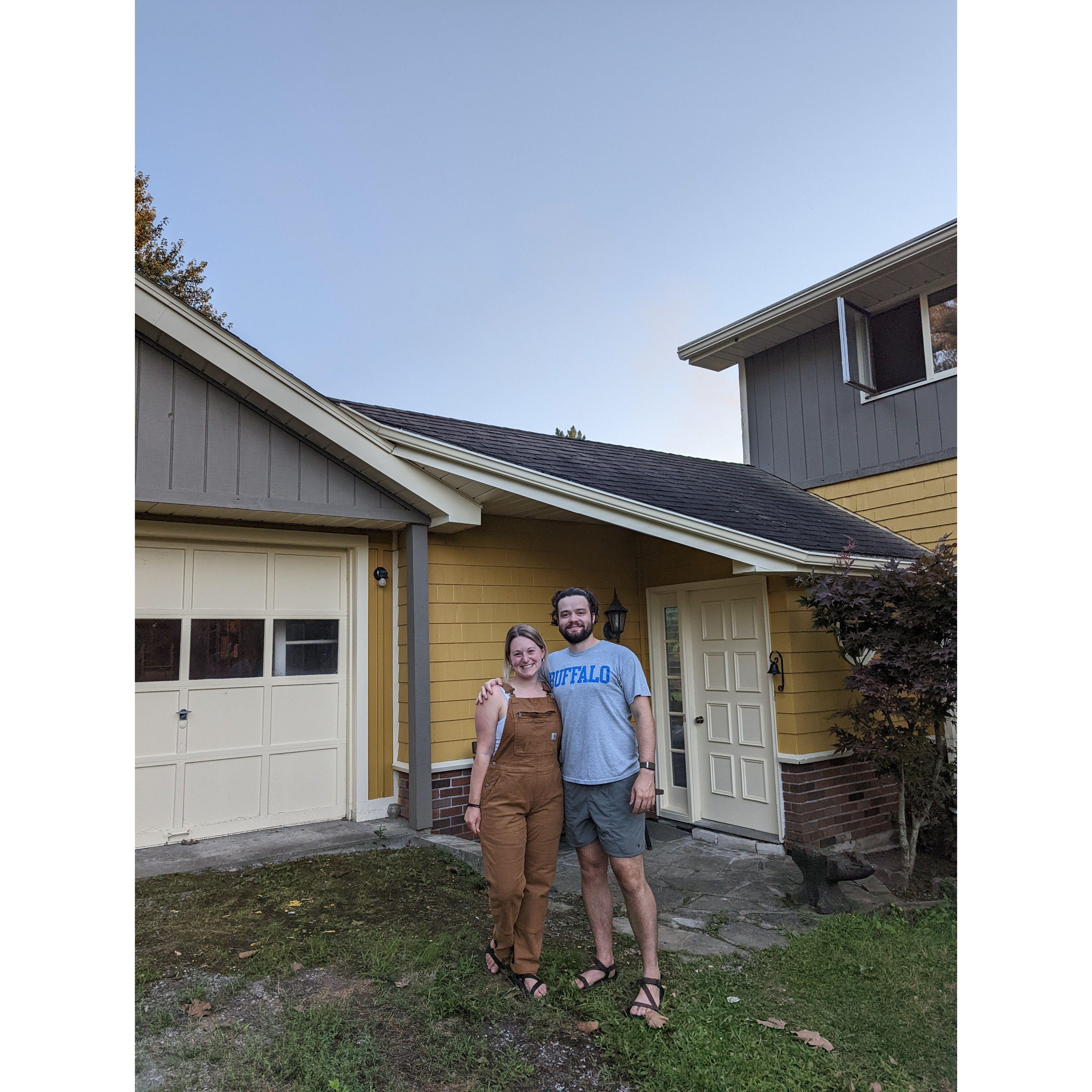 We bought a house
