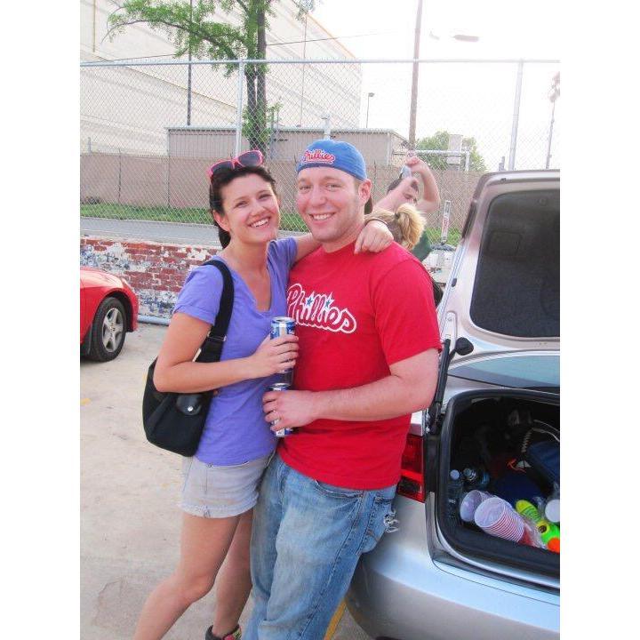 A very rare DC photo of the couple