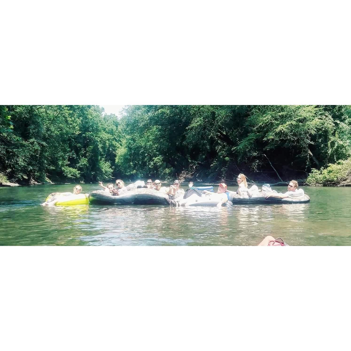 Tubing down the Swatara Creek
