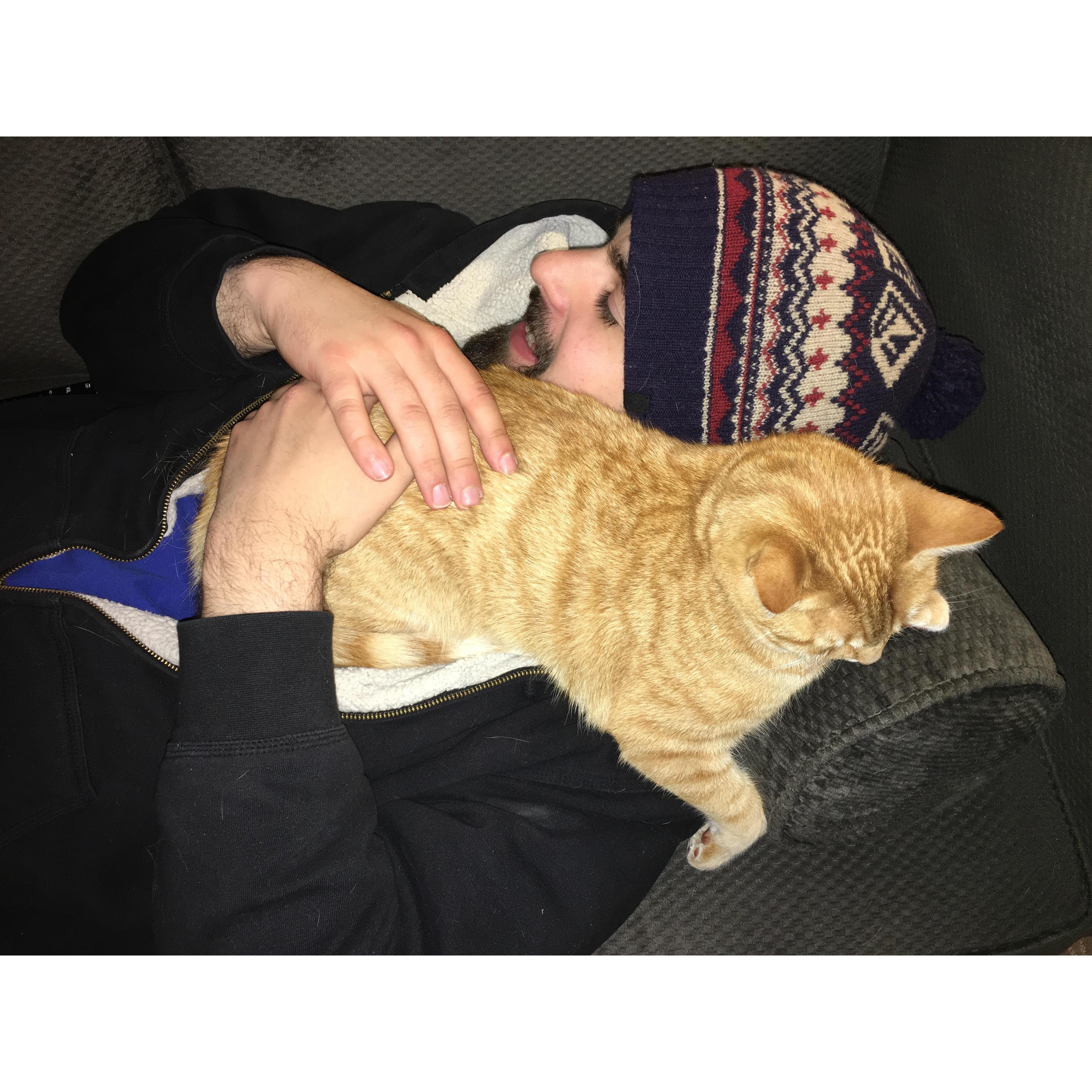 Ziggy girl loooves Stefan!