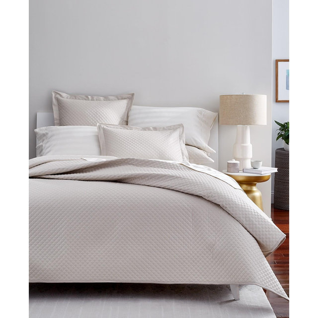 Charter Club Quilted Cotton 3-Pc. Coverlet Set, King, Exclusively at Macy’s