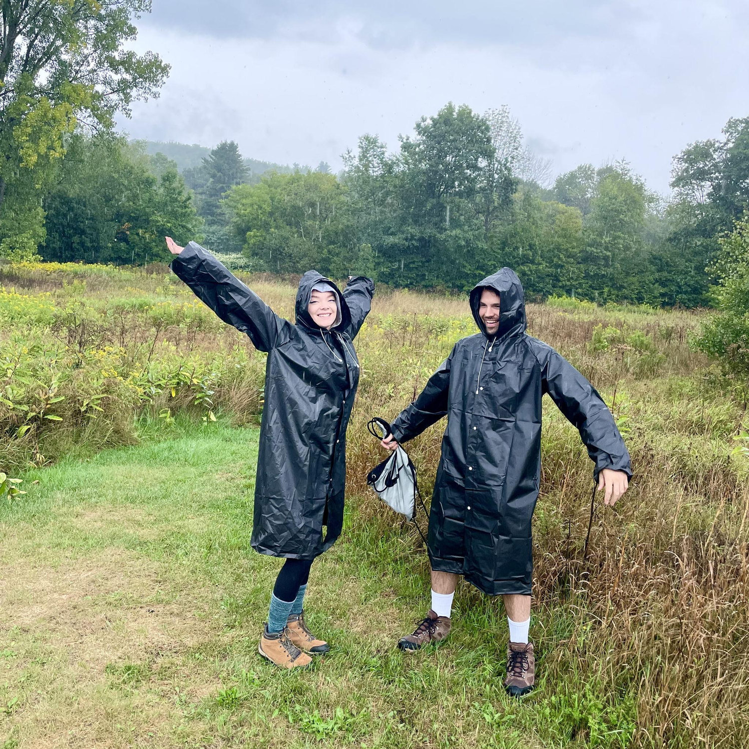 Exploring the Catskills. A little rain can't get us down!