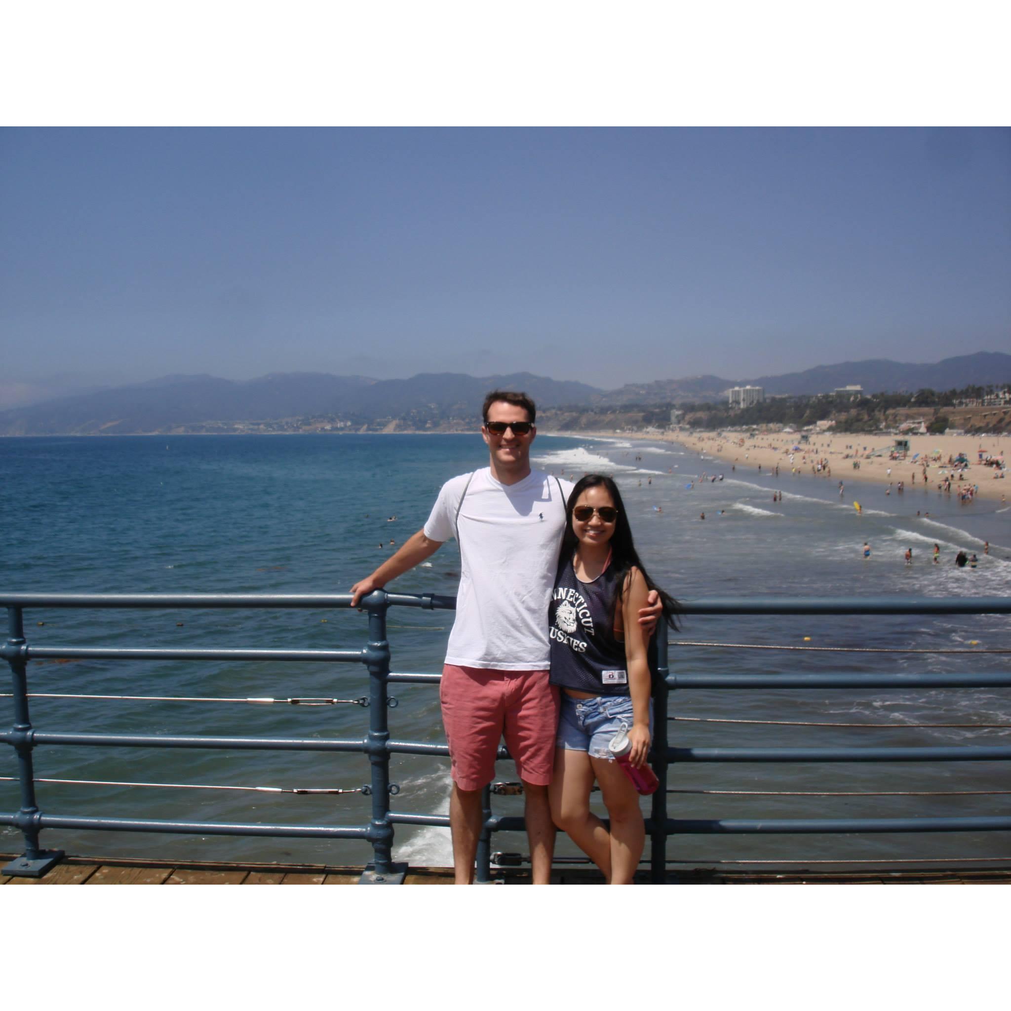 Santa Monica Pier :)