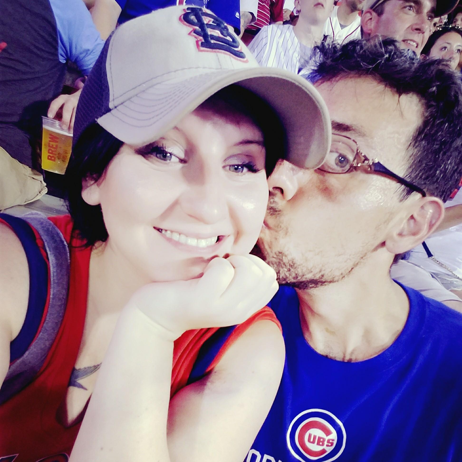 Cubs v. Cards game in St. Louis, MO