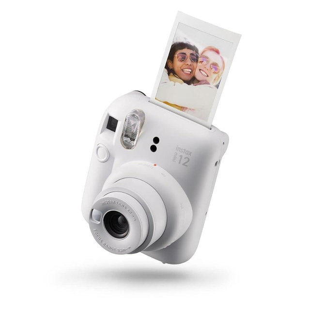 Fujifilm Instax Mini 12 Instant Camera (Clay White)