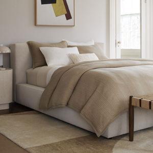West Elm Cotton Cloud Jersey Duvet Cover