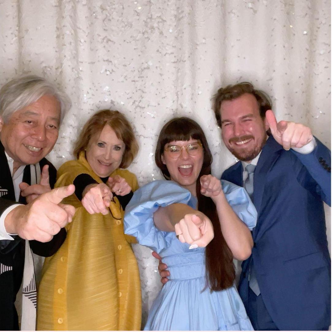 At Mary Katharine and Hal's wedding