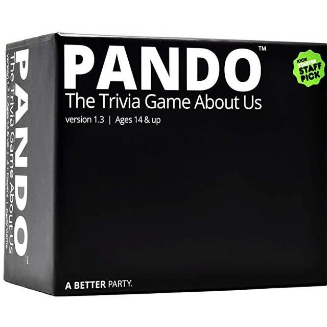 PANDO - The Party Game Where You Try to Answer Trivia Questions About Your Friends or Family