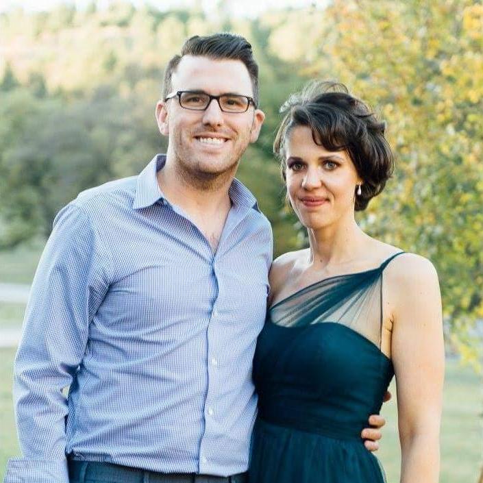 Our first professional photograph together. Awww.