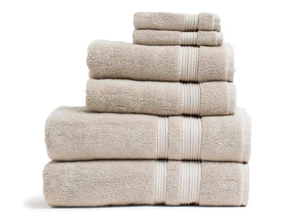 Classic Hand Towels--Stone