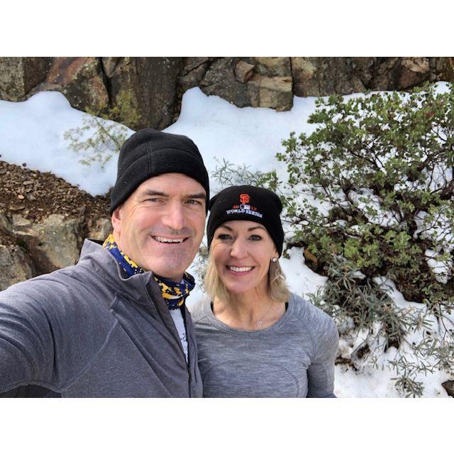 Hiking Mount Saint Helena and the unexpected snow. (January 2021)