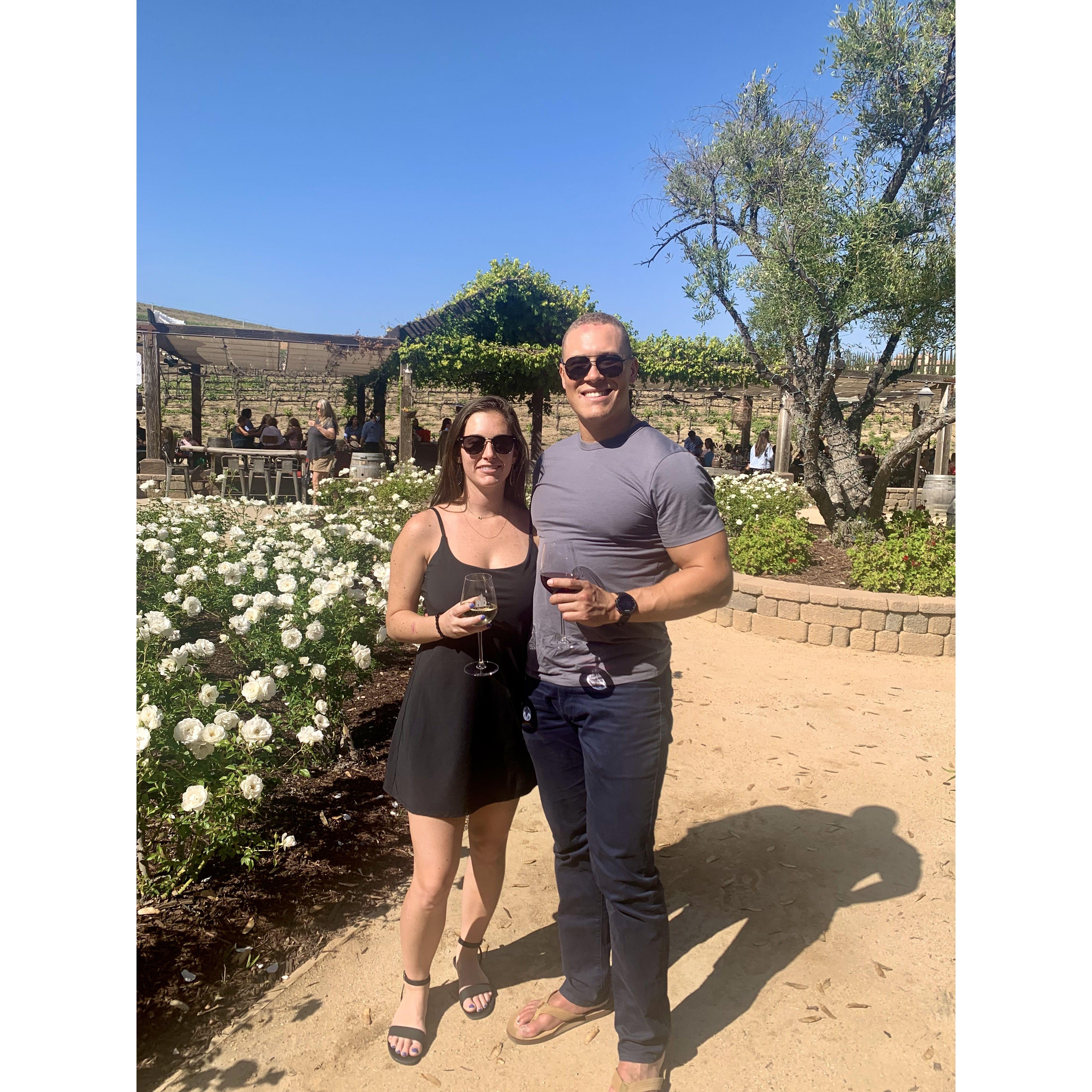 More wine tasting!