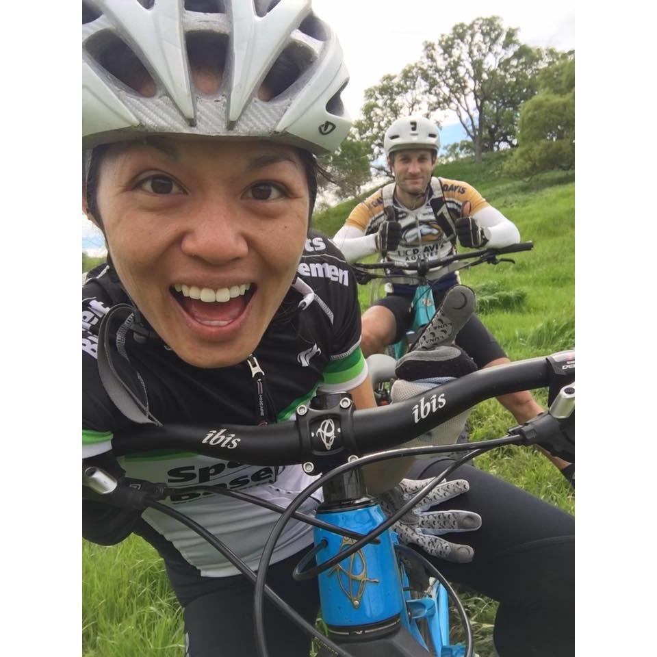 Even after a serious crash, John still encourages Sam to mountain bike ride ;)