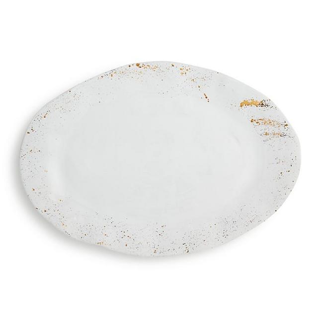VIETRI - Gold Splatter Oval Platter - 100% Exclusive