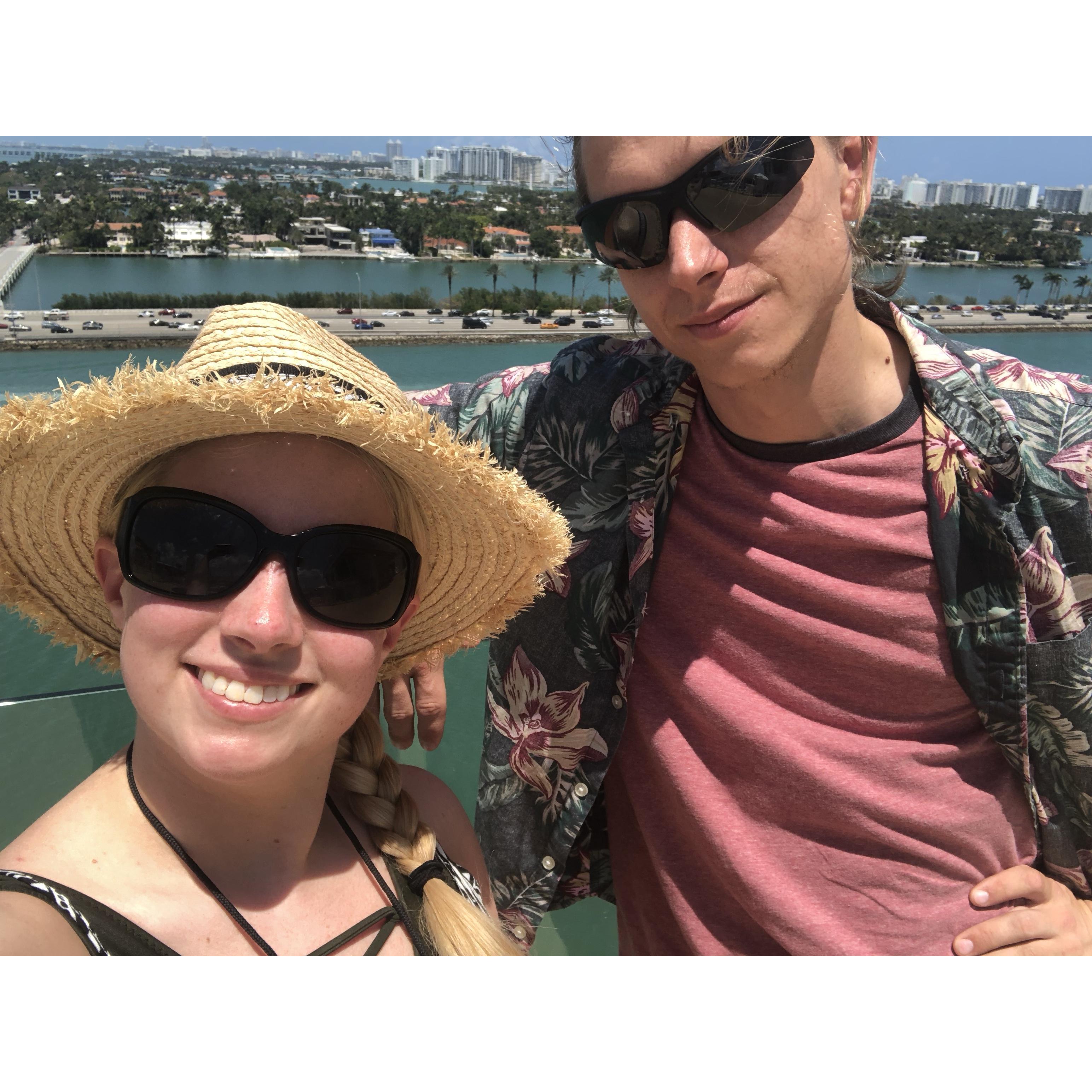 Our first beach vacation! Caribbean Cruise April 2018