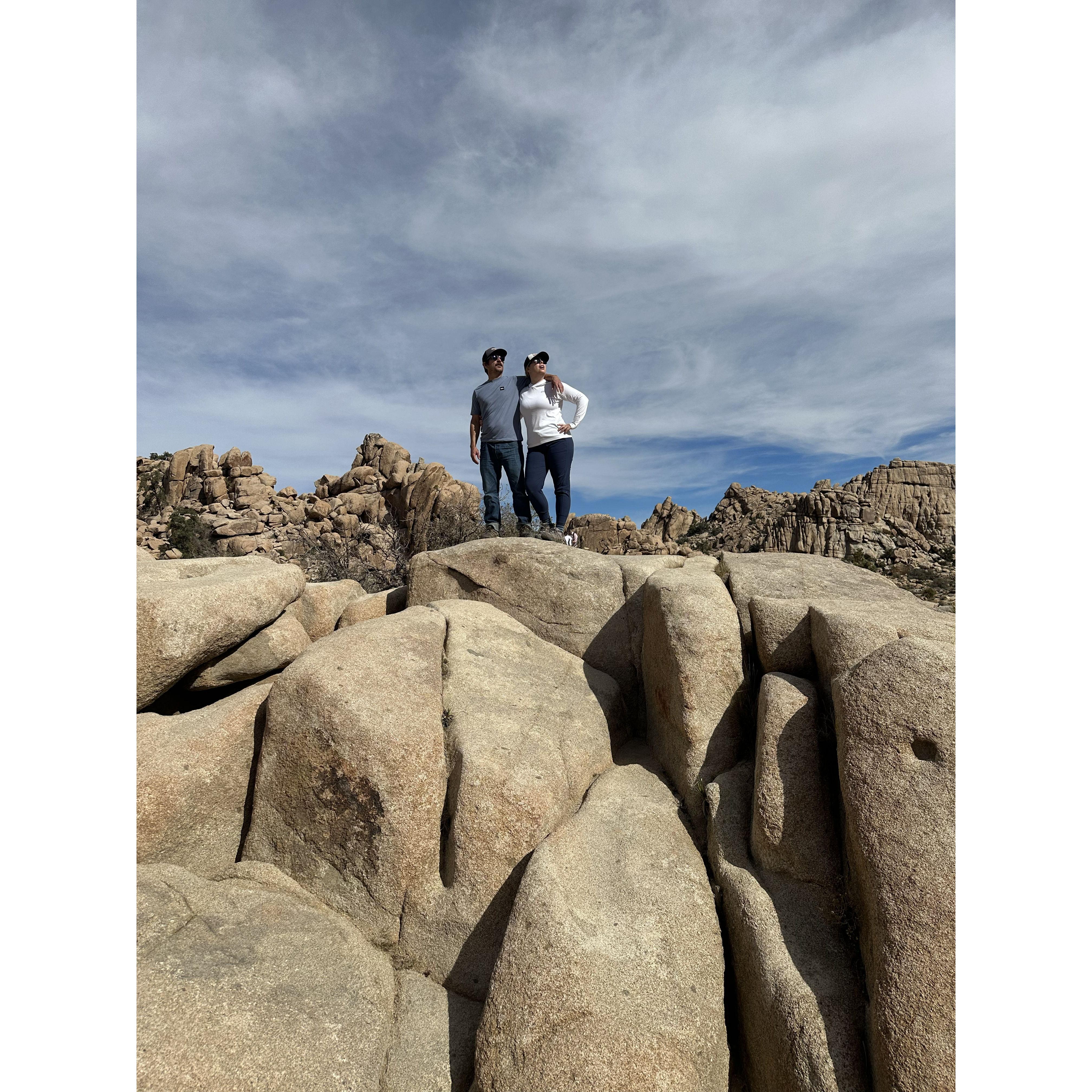 Camping in Joshua Tree