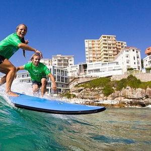 Surf Lessons on Bondi Beach