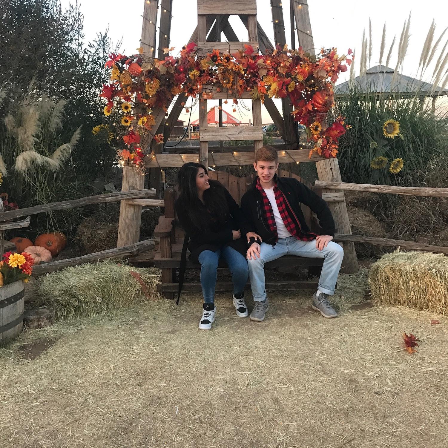 First Pumpkin Patch Date. October 2017