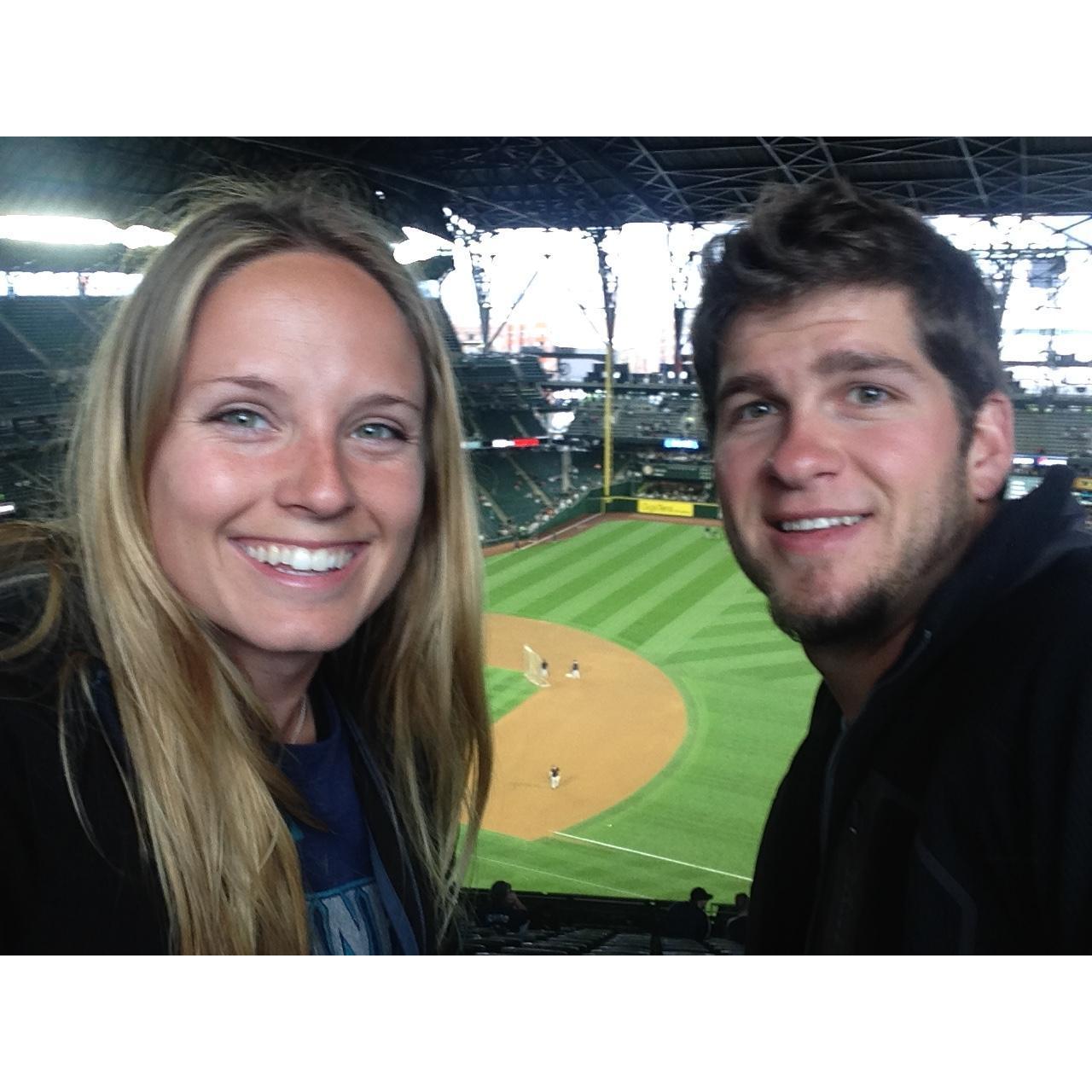 First Mariners Game 2015