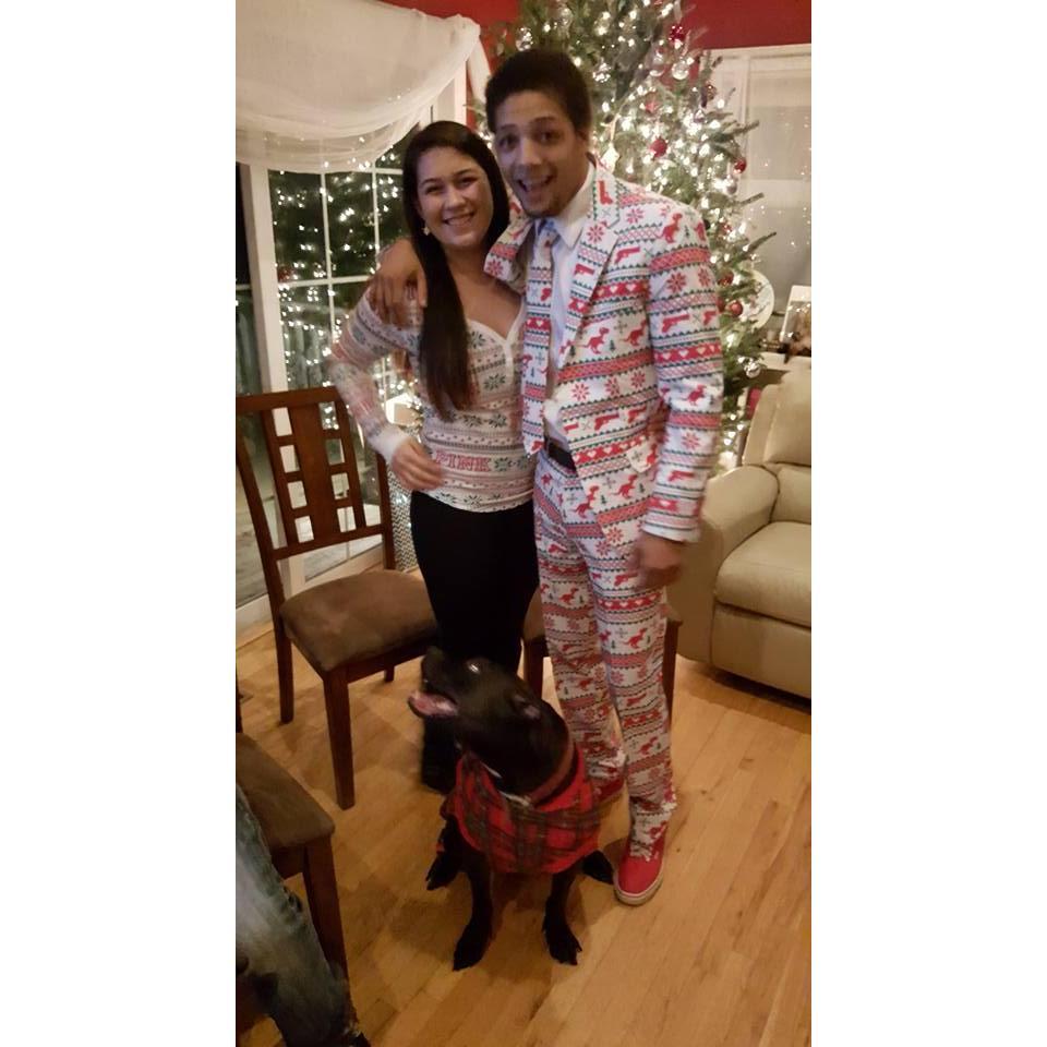 Rhalo was VERY happy to see his mom and dad get engaged!