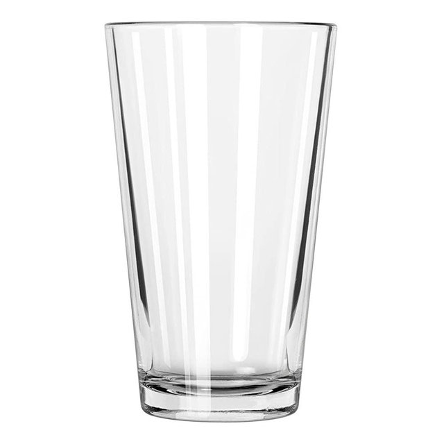 Libbey Pint Glass with DuraTuff Rim (1639HT), 16oz - Set of 12