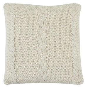 Sonoma Goods For Life® Oversized Cable Knit Pillow - Egret