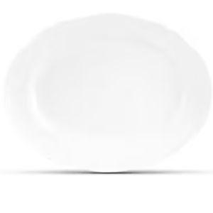 Ginori Antico Doccia Bianco White Oval Platter