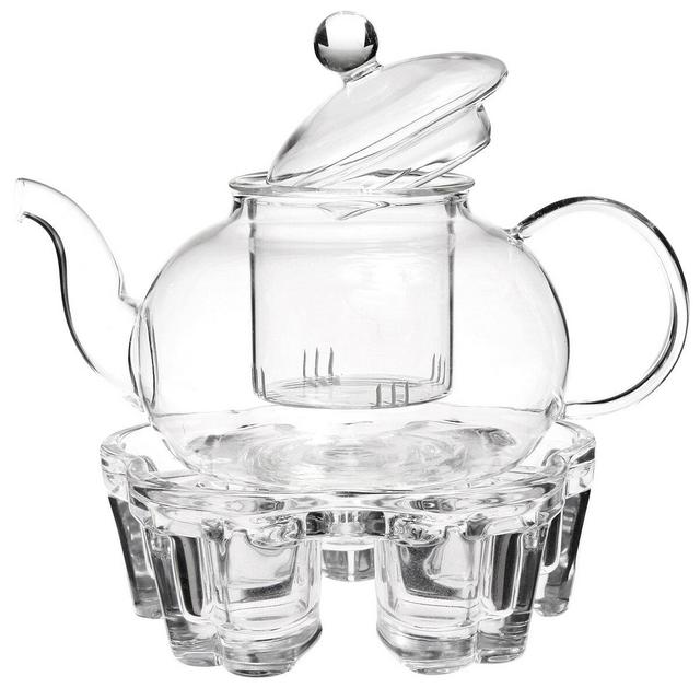 Troche Filtering 0.8 qt. Glass Teapot