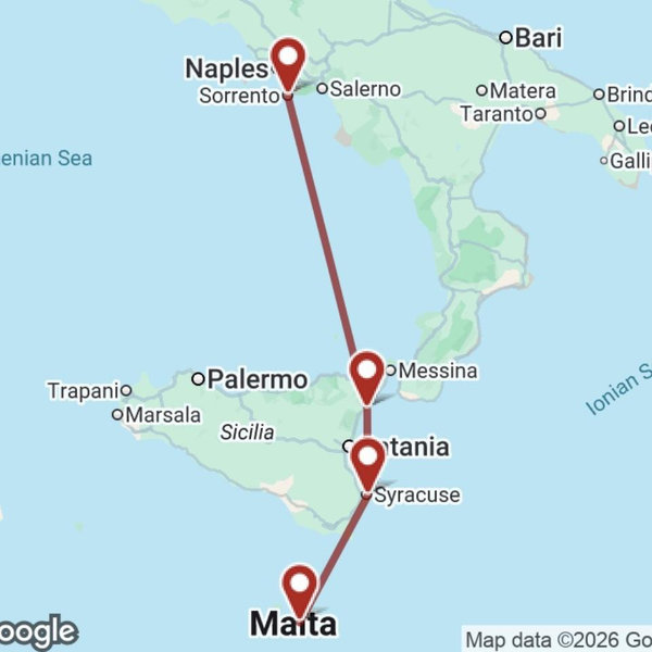 Amalfi Coast, Sicily, and Malta Honeymoon Fund