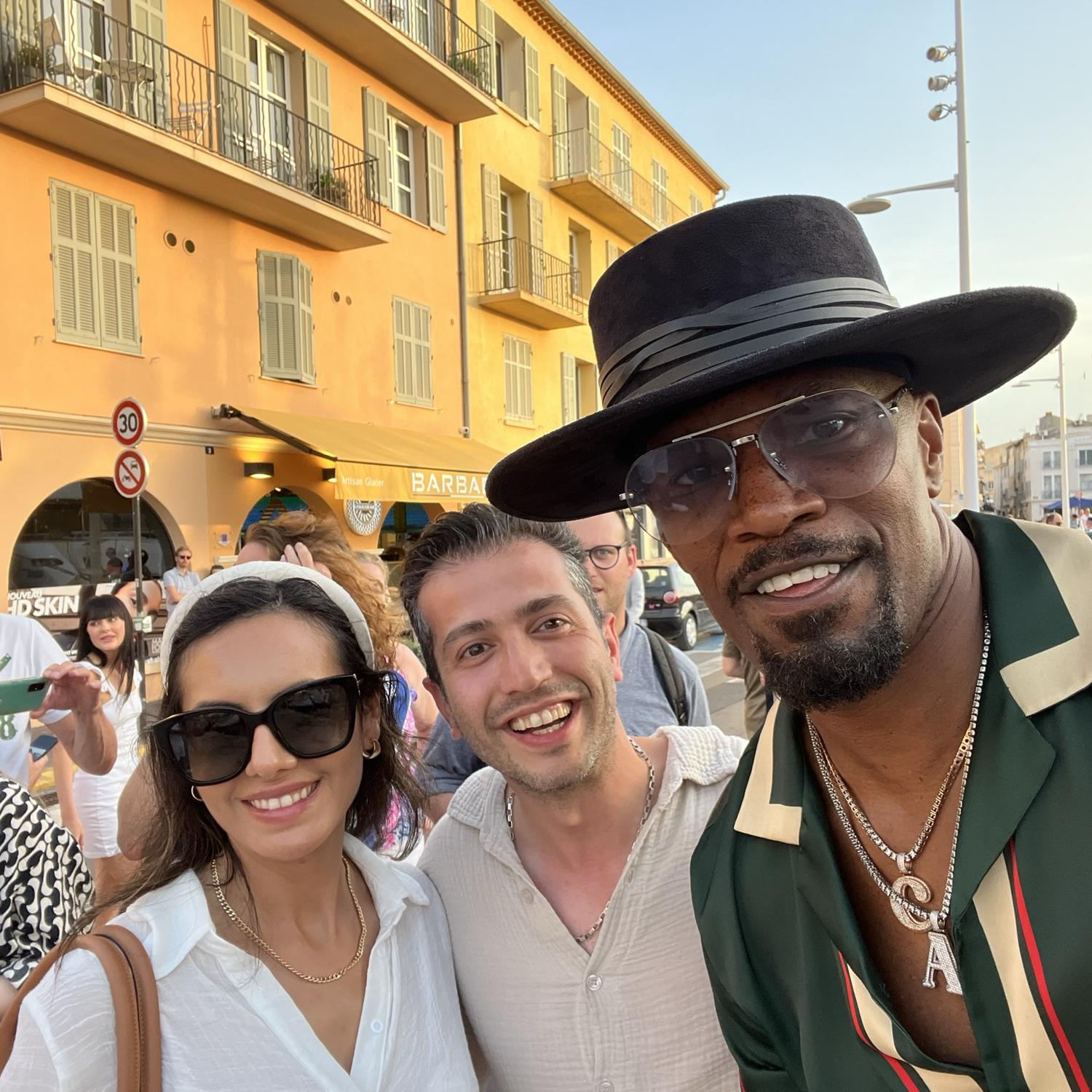 Hanging out with celebrities in Saint Tropez